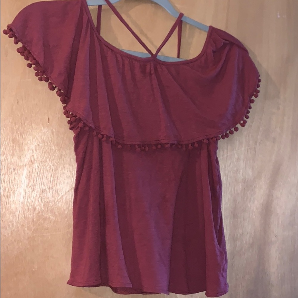 deep orange top